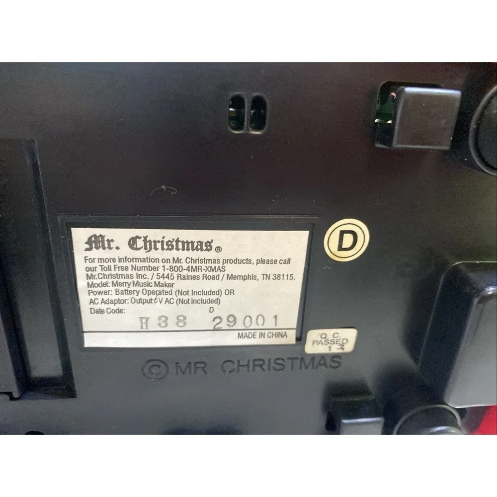 Vintage‎ 1996 Mr. Christmas Merry Music Makers Soldiers 20 Holiday Tunes Working